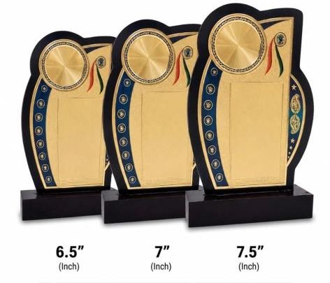 Black & Gold Trio Memento - Award Solutions Lucknow